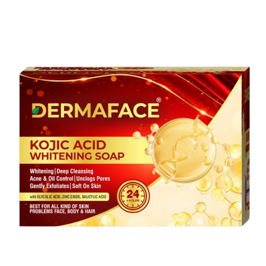 DERMAFACE Kojic Acid Whitening Soap