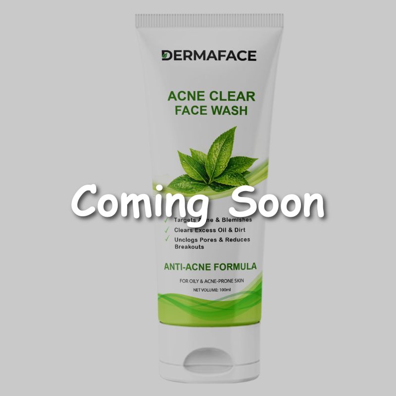 DERMAFACE Acne Clear Face Wash - Anti-Acne Formula (100ml)